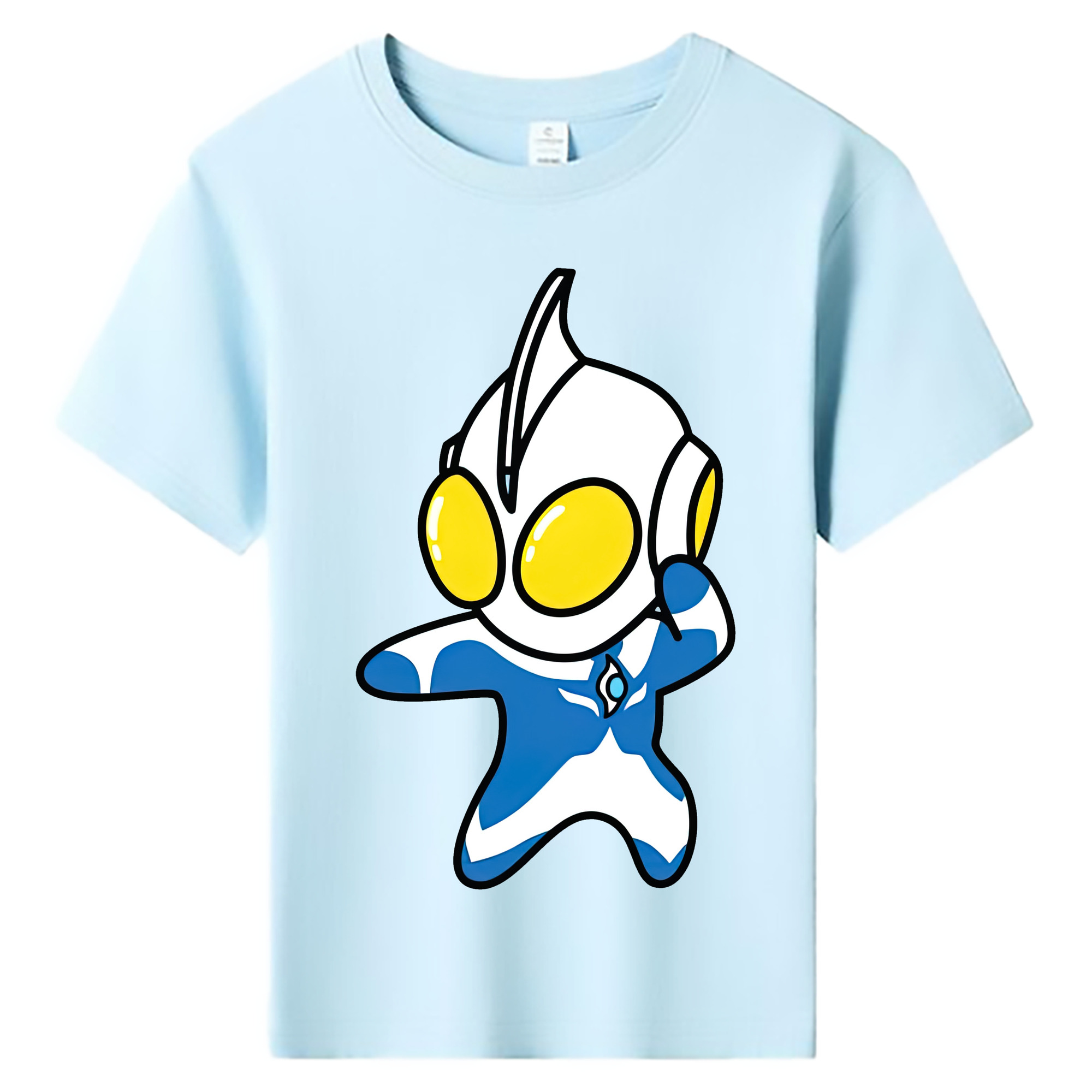（画像用） ウルトラマン Ultraman 綿100％キッズTシャツ（フロントプリント）
